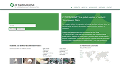 Desktop Screenshot of es-fibervisions.com
